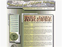 Tablet Screenshot of monnaie-romaine.com